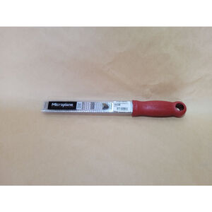 Microplane Kitchen Tool Grater Red Silver